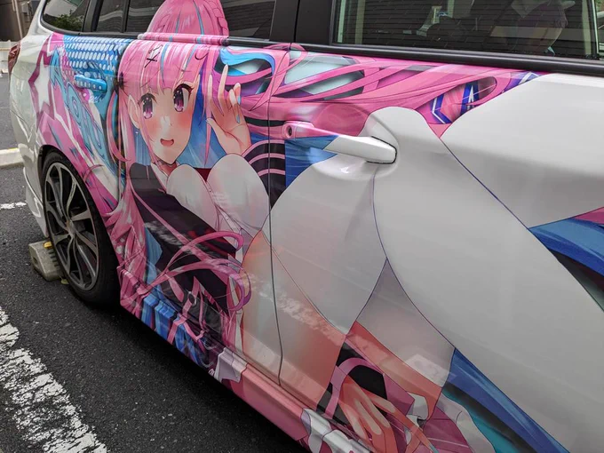 ようやく見ることができました!生あてぃしフィールダー!!早速乗り込みます!