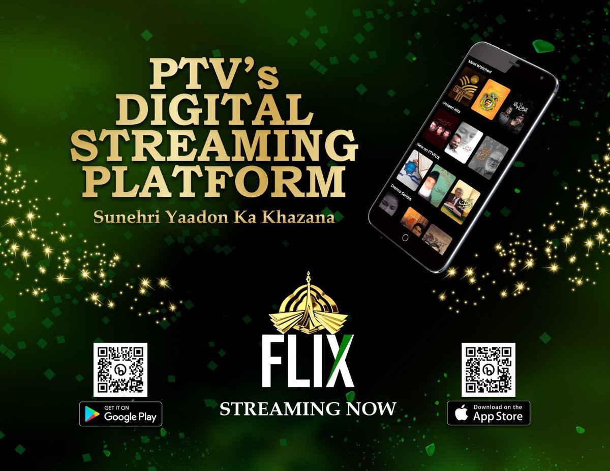SabazAdnan's tweet image. Download the #PTVFLIX app on the Apple App Store &amp;amp; Google Play Store to enjoy the best of PTV!
#Pakistan #Urdu