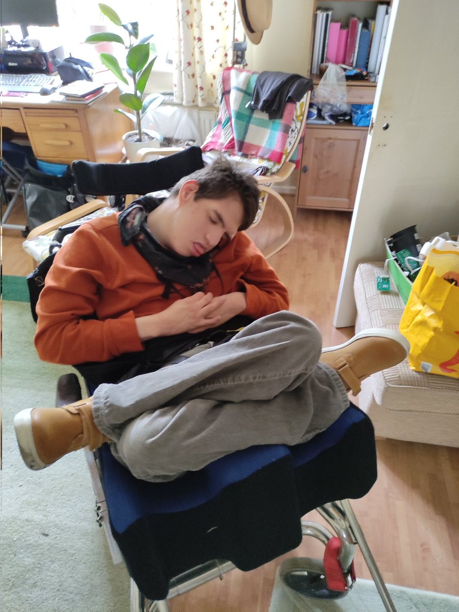 Boy did I have a hard day helping dad...