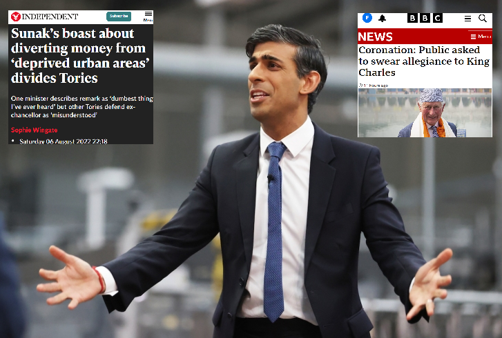 Femi_FPolitics's tweet image. "I know 1/4 of you are skipping meals to feed your kids, because we intentionally defunded "deprived urban areas" &amp;amp; inflicted a Brexit that our experts told us would make you poorer, but we need you to bend the knee to King Charles while we throw him a multi-million-pound party."