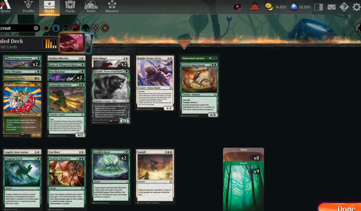 janelastur's tweet photo. EZ 7-0 and advance day 2 in the Arena Open @gatheringp_mtg https://t.co/bMv0fZWvtv