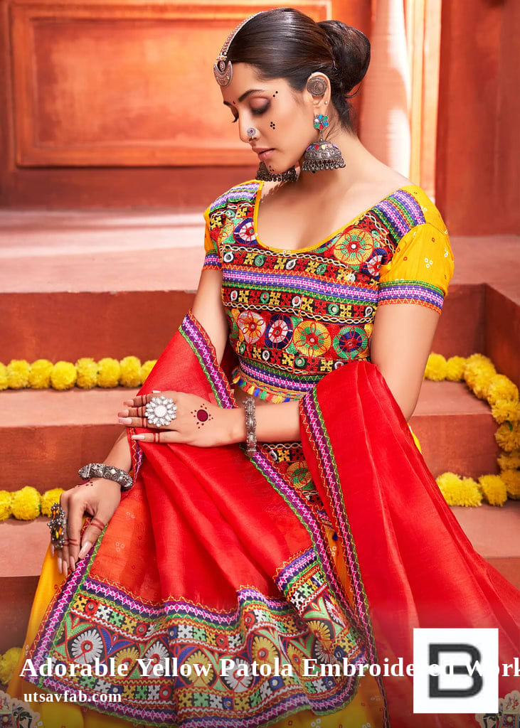 utsavfab's tweet photo. Adorable Yellow Patola Embroidered Work Utsav Lehenga For Navratri utsav12503
by UTSAV FAB starting at $49.00. 
whats app at +1 919 590 5389
#utsav #utsavfab #utsavfashion #saree #salwar_kameez #lehenga https://t.co/BB80rdVwK5
