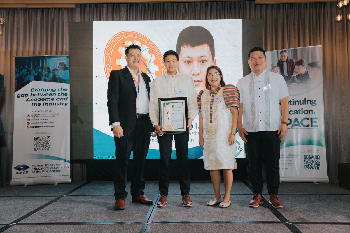 tohrsph's tweet photo. Danilo Ismael Dino IV - Eulogio “Amang” Rodriguez Institute of Science and Technology

#TOHRS2020 #HREAP https://t.co/fT8PD86Wuv