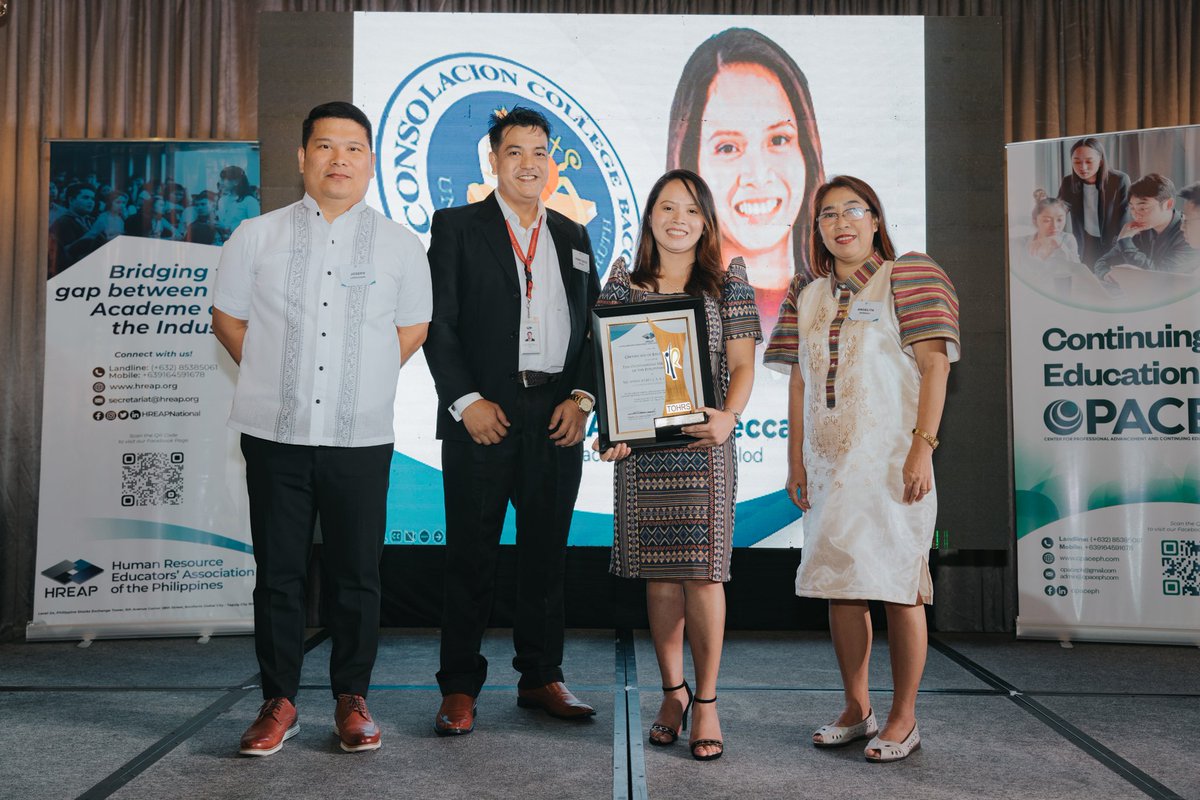 tohrsph's tweet photo. Anna Rebecca Acosido Collantes - La Consolacion College Bacolod.

#TOHRS2020 #HREAP https://t.co/lCw8QiBXpR