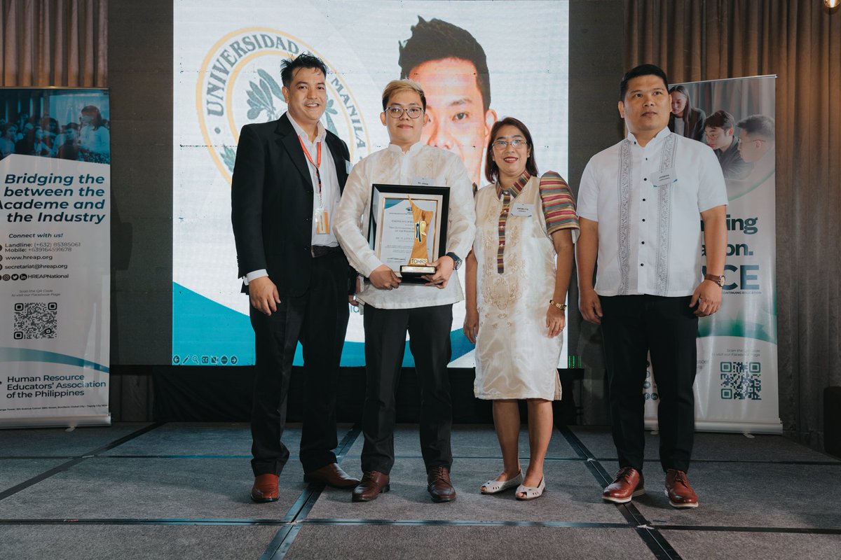 tohrsph's tweet photo. El John Sagun Cruz - Universidad de Manila

#TOHRS2020 #HREAP https://t.co/8LEMt3iXp2