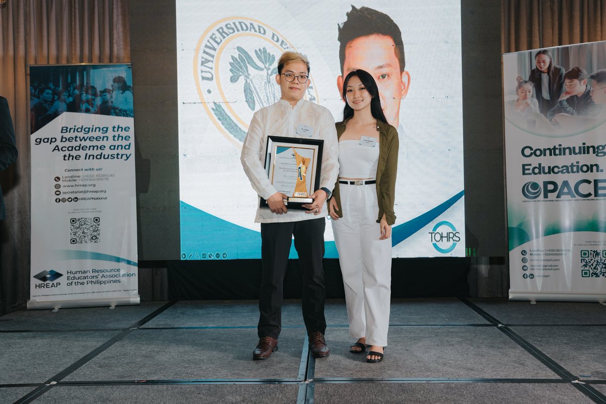 tohrsph's tweet photo. El John Sagun Cruz - Universidad de Manila

#TOHRS2020 #HREAP https://t.co/8LEMt3iXp2