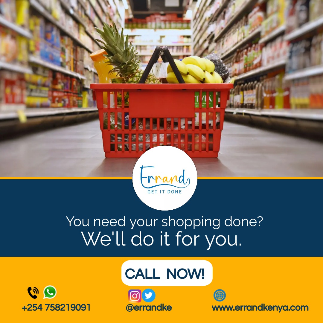 Don't worry. We'll handle that. Serving clients in Nairobi and it's environs. #shopping #groceryshopping #grocery #kenya #nairobi