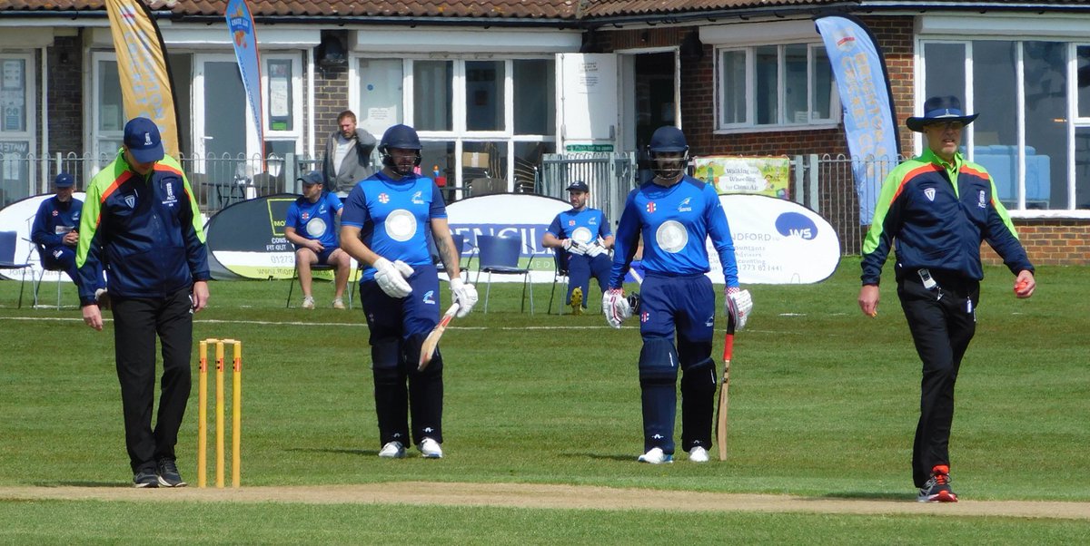 newks58's tweet photo. At the eighth attempt this season, finally managed to get a game in yesterday. @BandHcc vs @CuckfieldCC.  Good competitive game with the visitors just coming out on top. https://t.co/l6uIi5qjMS