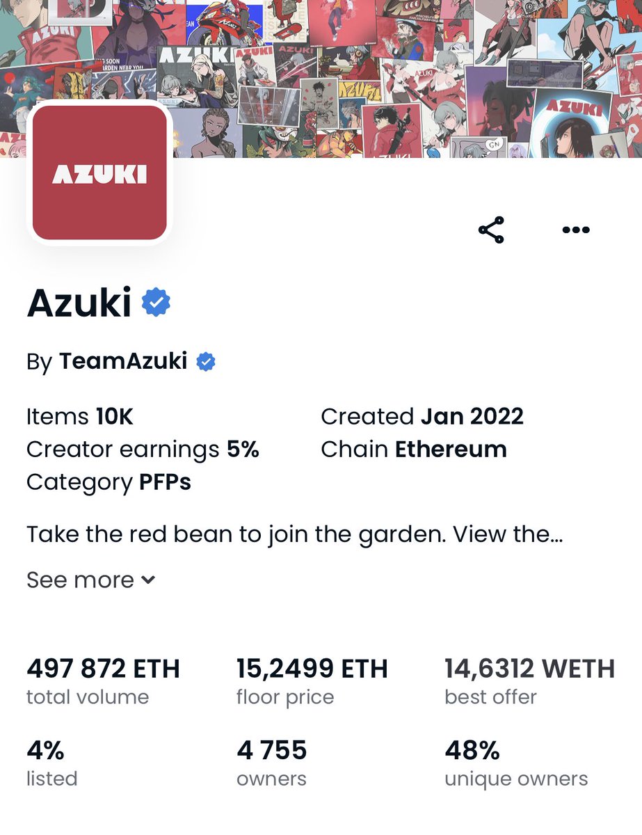 MaisonGhost's tweet photo. I’m giving you 15 ETH right now, would you buy a Azuki or a MAYC + doodles?

comment below 👇 https://t.co/bZHZwANJCG