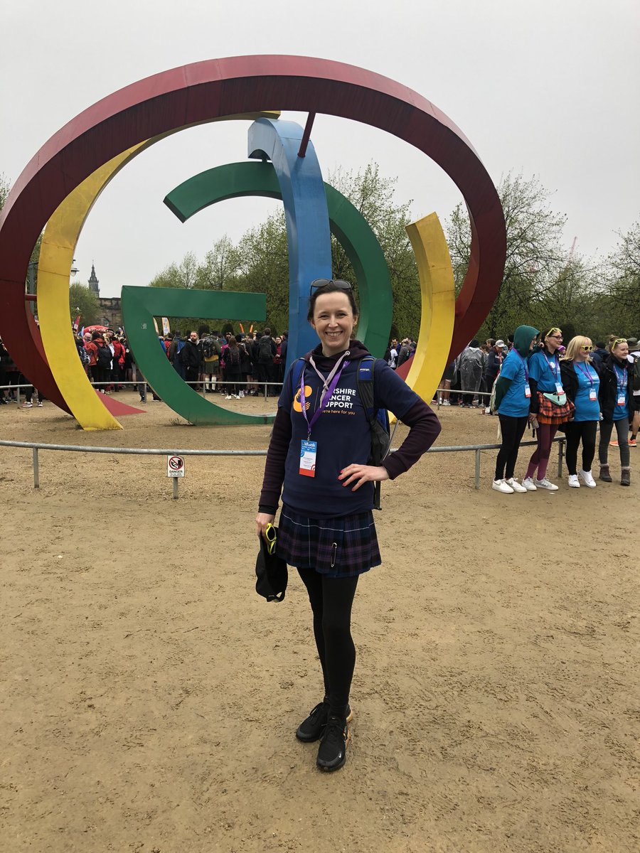 All set for the Kiltwalk. See you at the finish line <a href="/ayrshirecancer/">Ayrshire Cancer Support</a>