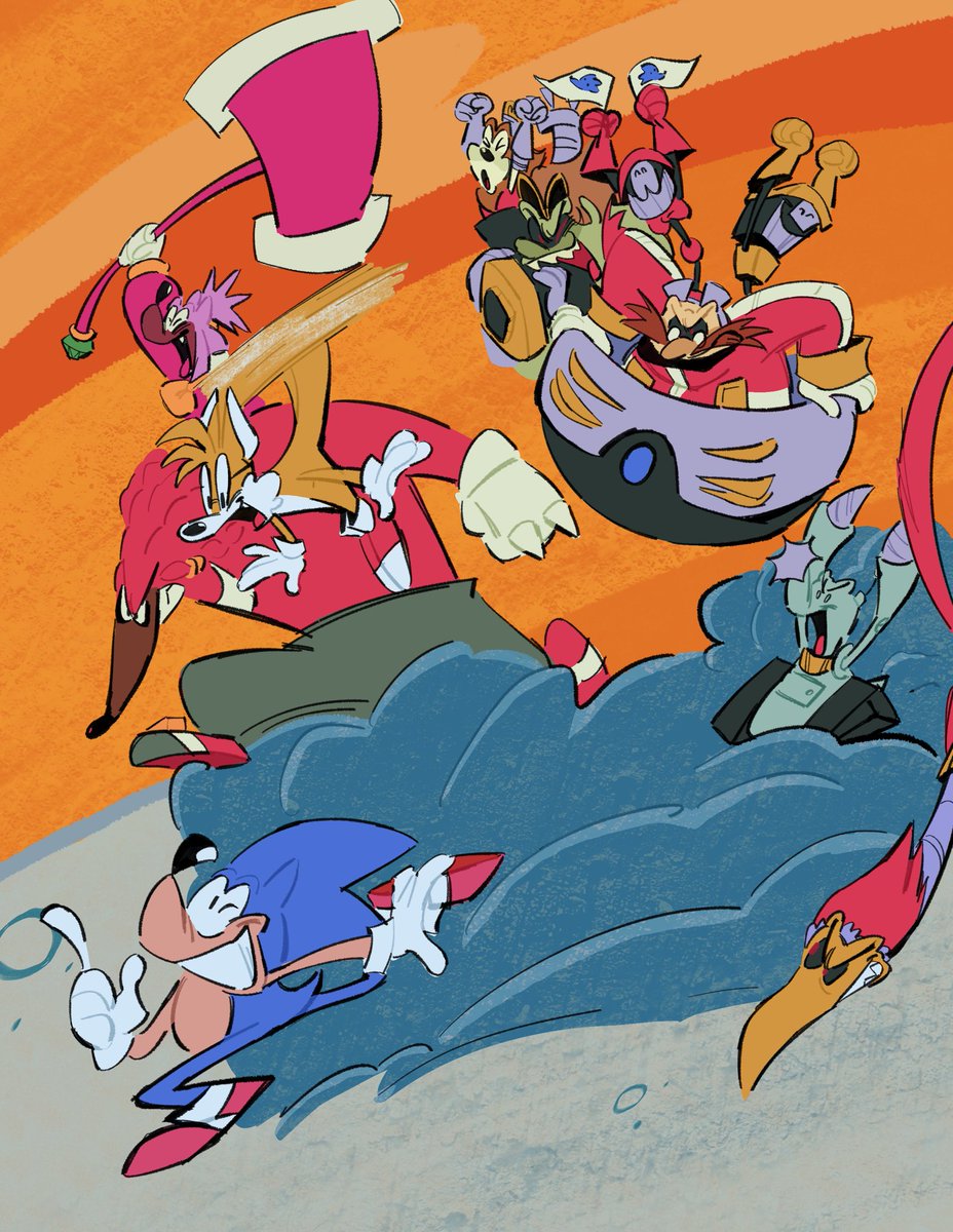 Brand new cover art for our series!!

#SonicTheHedgehog
