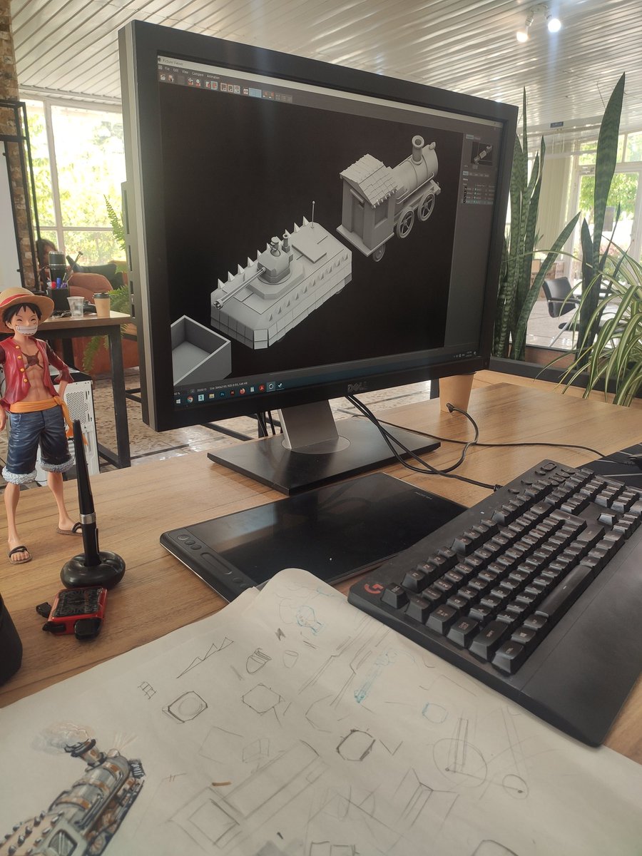pooyaxx's tweet photo. Making a game for #LudumDare53 #gamejam
#game #sketch #3dmodeing https://t.co/7miMicwGxN