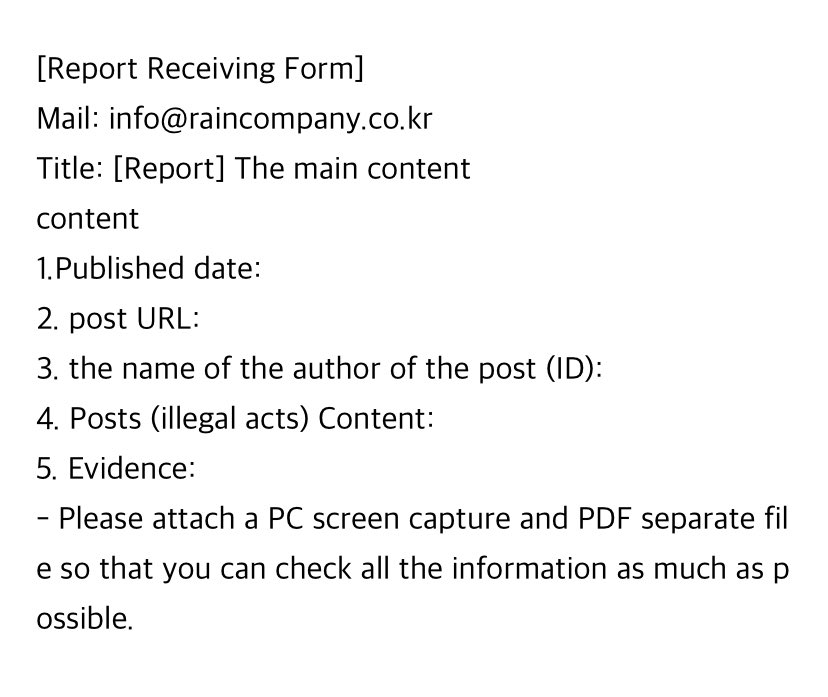kakeitalk's tweet photo. Please follow this format upon submitting your report to rc ‼️ https://t.co/hh3YjduGQA
