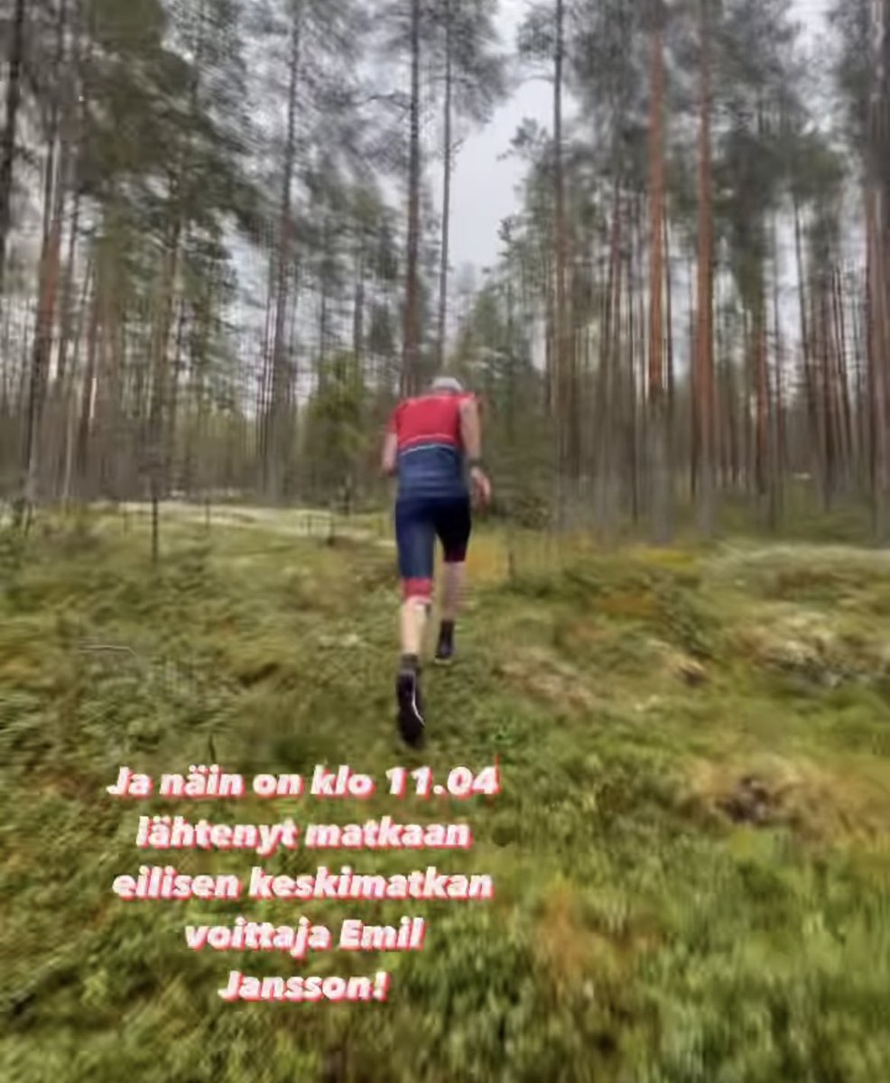 Eilisen voittajat Emil Jansson ja Veera Klemettinen ovat startanneet Virkiän kevätkansallisten pitkälle matkalle.

Livestream youtube.com/live/BtICiZF0T… ja GPS-seurannat avautuvat, kun kaikki kilpailijat ovat maastossa!

#suunnistus