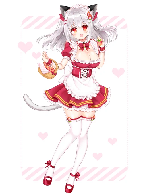苺猫耳メイドちゃんまとめ