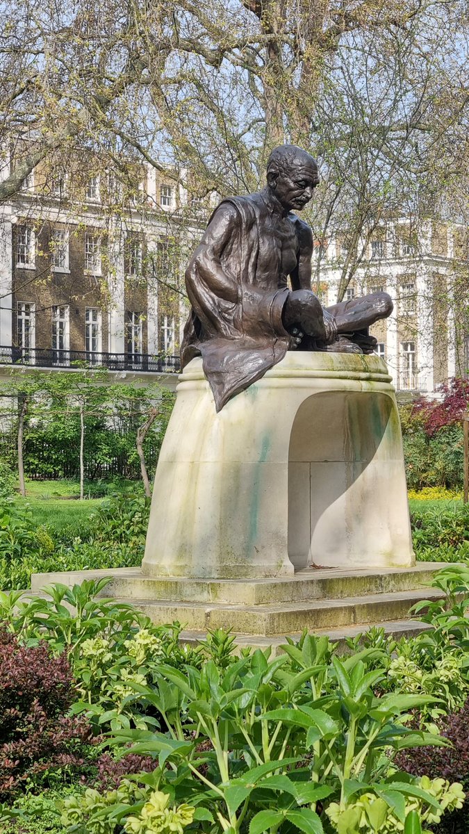 Sitting in a park with this fella this morning.