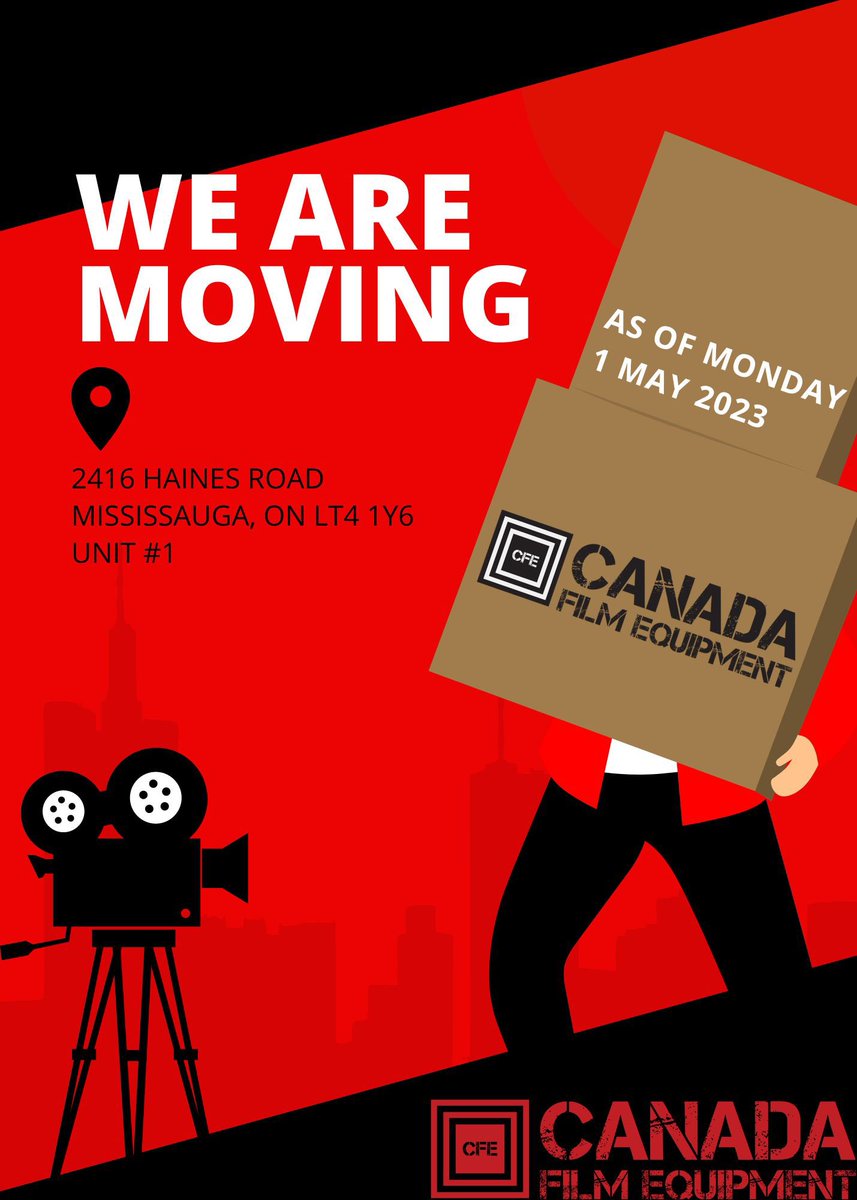 Canada Film Equipment tweet media