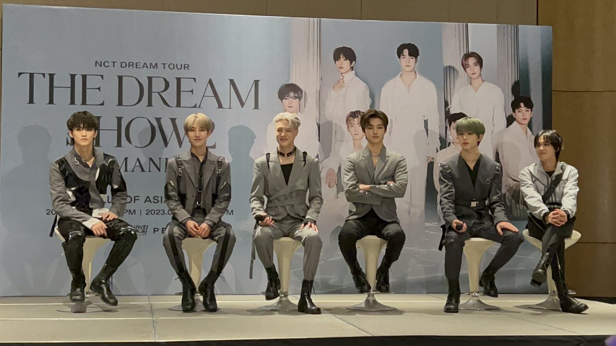 philconcerts's tweet photo. NCT DREAM said they really have to come back to the Philippines as 7DREAM 💚

#THEDREAMSHOW2_in_MANILA @pulpliveworld @happeehour https://t.co/I0zq4eznQc