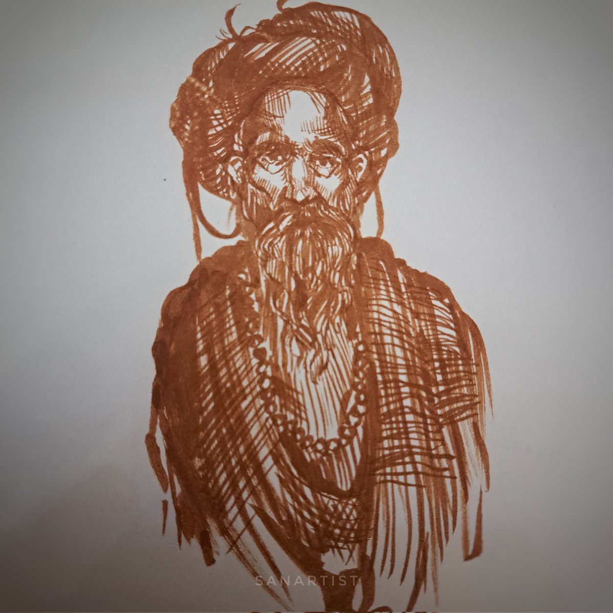 _sanartist_'s tweet photo. #inkdraw #softbrush #ink #sketchbook https://t.co/KXJPyqzisl
