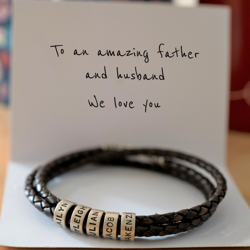 theogrofficial's tweet photo. Psst... Father's Day is just around the corner.

Gift him with a unique personalized bracelet.❤️
