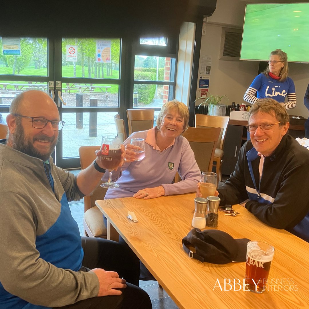 Abbey_Interiors's tweet photo. The team had a great time at the annual @Circle2Success Golf Day last week!

Although the weather was a little grey, it was another fab day hosted by the C2S ladies!

Of course we couldn't finish the day off without a cheers! https://t.co/6SnodZ35ZB