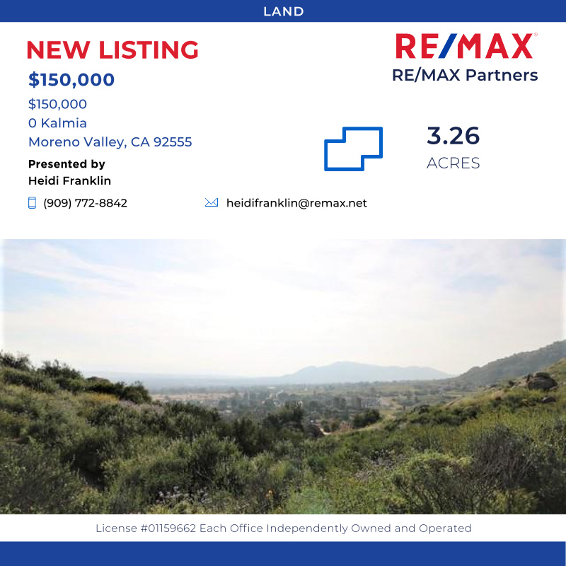 HeidiFranklin's tweet photo. 3.26 acres with a view! Build yoru dream home. Utilites are nearby this property gives you peace and quiet and not far from the 60 freeway,...

Click here for details:
https://t.co/o4VEUGrN4n https://t.co/rBwMPDFbHW