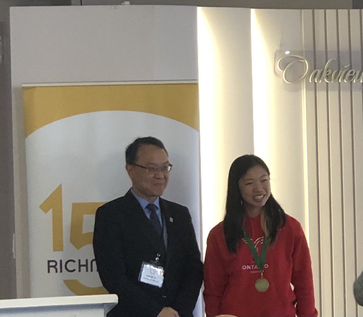 Maria J Iafrate (@iafrate_j) on Twitter photo Celebrating 150th Richmond Hill Sports Awards. Congratulations to STL’s Ms. Yilin Liao Speed Skating Award winner. Thank you to RH’s two-time Olympian Dr. Joshua Binstock for your very inspirational words. <a href="/DavidWestRH/">David West</a> <a href="/DaisyWai_/">Daisy Wai</a> <a href="/YCDSB/">York Catholic District School Board</a> <a href="/theresa_lisieux/">St. Theresa de Lisieux</a> <a href="/JosephDimeo7/">Joseph Dimeo</a> <a href="/iafrate_j/">Maria J Iafrate</a> Celebrating 150th Richmond Hill Sports Awards. Congratulations to STL’s Ms. Yilin Liao Speed Skating Award winner. Thank you to RH’s two-time Olympian Dr. Joshua Binstock for your very inspirational words. <a href="/DavidWestRH/">David West</a> <a href="/DaisyWai_/">Daisy Wai</a> <a href="/YCDSB/">York Catholic District School Board</a> <a href="/theresa_lisieux/">St. Theresa de Lisieux</a> <a href="/JosephDimeo7/">Joseph Dimeo</a> <a href="/iafrate_j/">Maria J Iafrate</a>