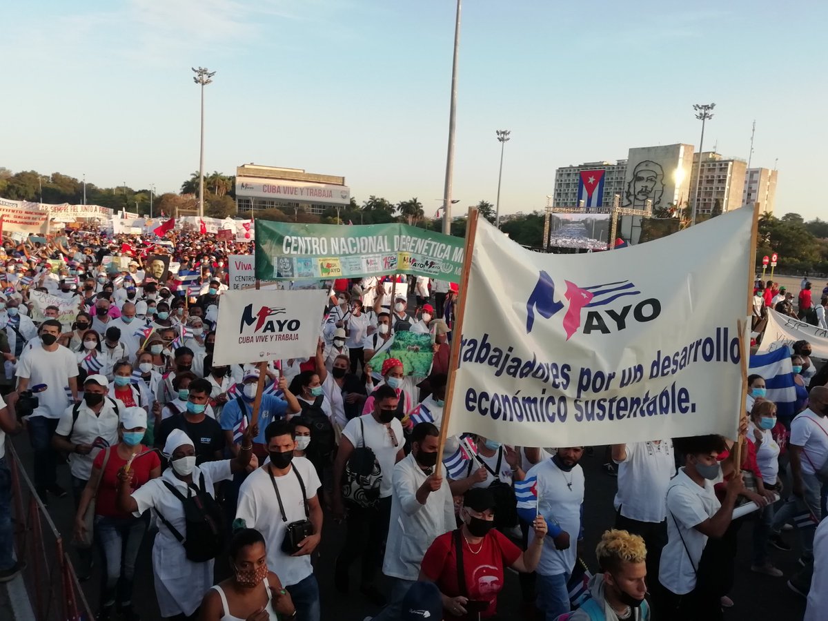DianaRosaLpez2's tweet photo. @ValoresTeam1 @cafemartiano @ICuba15 @FrankCuba2022 @DefendiendoCuba @LorenaQba1 @cuba_leonidas @Giro5O @Reylope13 @ESanchezcub @dacosta_jani Estamos listo para A la Patria poner #ManosYCorazón 

#Cuba 🇨🇺
#1Mayo https://t.co/X4skWk5o6f