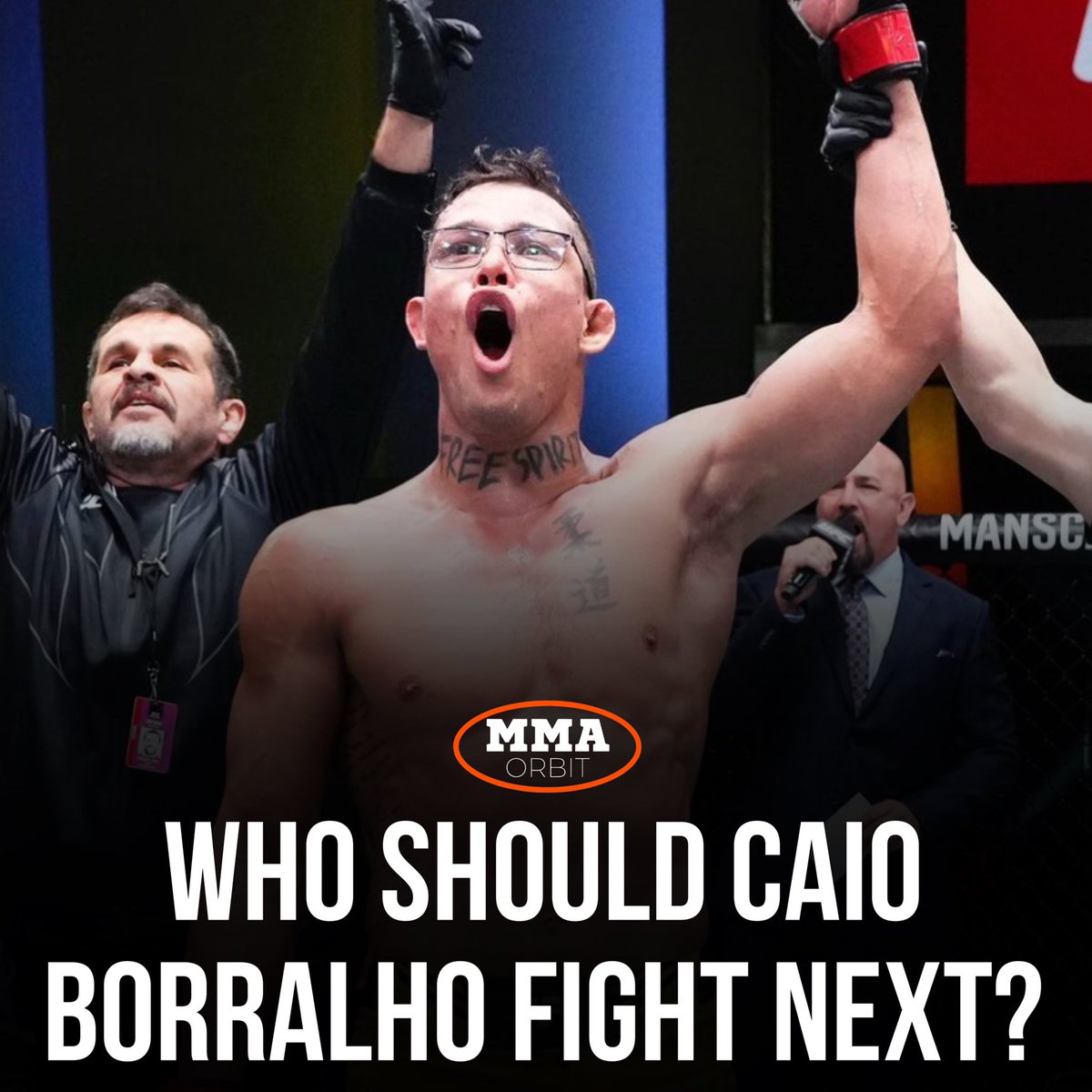 Who should be next for Caio Borralho after his submission win over Michael Oleksiejczuk last night?🤔
#UFCVegas72 #UFC #MMA