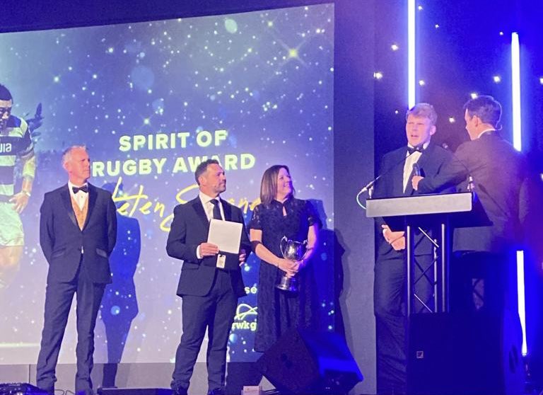 Congratulations, Helen. What a fantastic career with <a href="/BathRugby/">Bath Rugby</a> and a thoroughly deserved award. #loyalty #service #legend