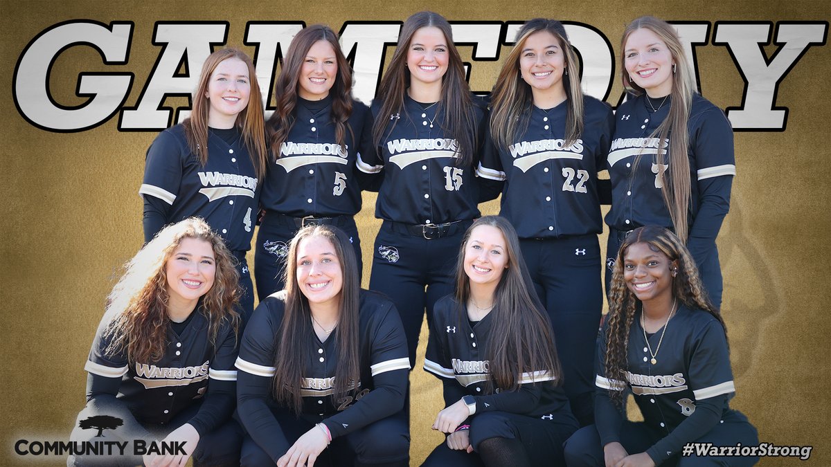 ECCCAthletics's tweet photo. 𝗚𝗔𝗠𝗘𝗗𝗔𝗬

One more time on The Mound for these @ECCCSoftball sophomores! Come out and support them in their final home game against Miss Delta at 1 and 3 p.m. This group will be recognized after game two! 

🎥: https://t.co/SpDntd06Ml 

#WarriorStrong https://t.co/jIjm0eCRXa