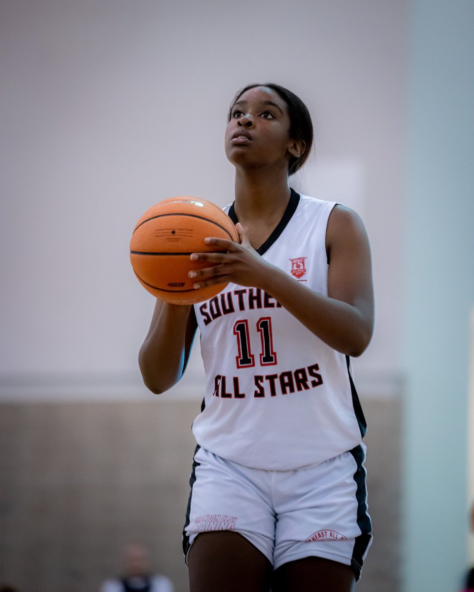 Sean Smith (@seanstickssmith) on Twitter photo #TheSticksReport X <a href="/SoutheastAStars/">Southeast All Stars</a>
Post Presence
Standing 6’2 .. 2025 -C/F- <a href="/GaitherTaliah/">Taliah Gaither</a> displayed a back to the basket skill set that made her one to keep an eye on this summer. #TheSticksReport X <a href="/SoutheastAStars/">Southeast All Stars</a>
Post Presence
Standing 6’2 .. 2025 -C/F- <a href="/GaitherTaliah/">Taliah Gaither</a> displayed a back to the basket skill set that made her one to keep an eye on this summer.