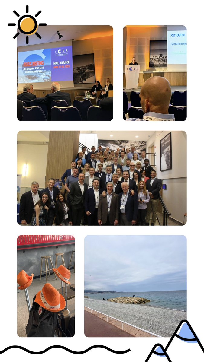 That was a great @CartilageRepair focus meeting in Nice