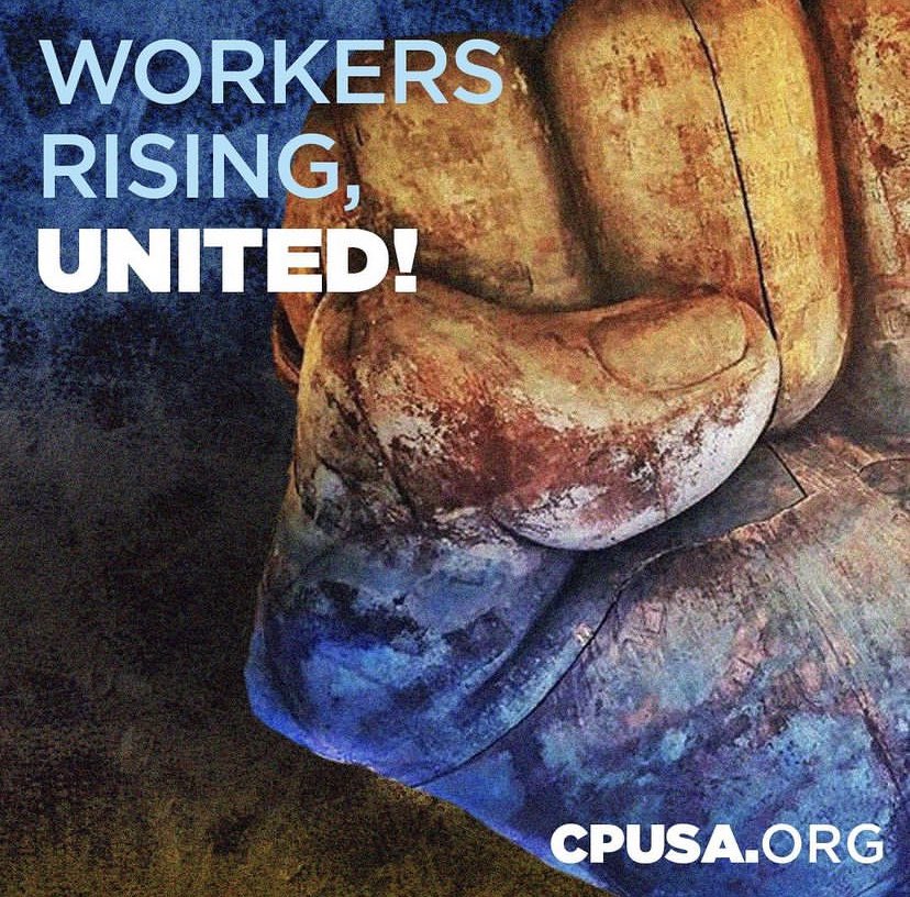 CPUSAMichigan's tweet photo. All out for May Day tomorrow!

Members of our district will be joining a coalition in #Detroit at Clark Park 5:00pm 

A member of our Detroit Club CPUSA &amp; Teamsters Local 243 will be speaking on their upcoming contract negotiations with UPS, new leadership at UAW, and DUEL! https://t.co/3edjUVlByK