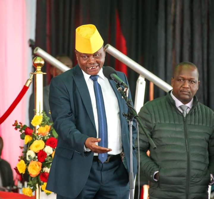 MorotoSamuel's tweet photo. Earlier today at Thanksgiving service in Makutano, West Pokot County together with H.E. @WilliamsRuto and other leaders. @SimonKachapinK @hon_Lochax https://t.co/C2lQQtovKG