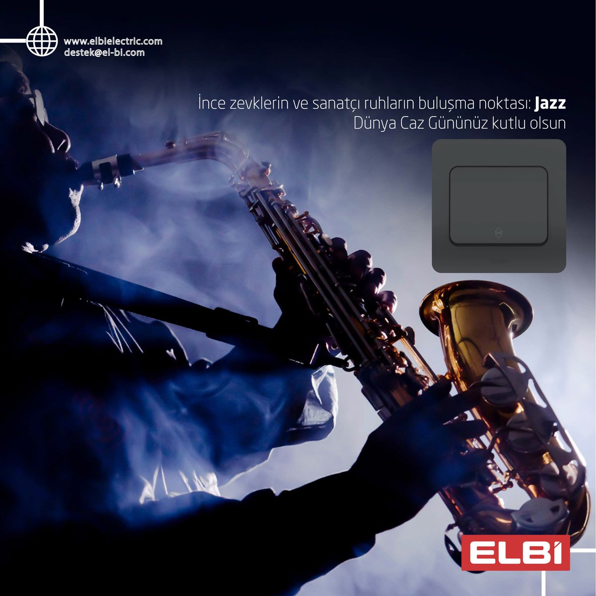 İnce zevklerin ve sanatçı ruhların buluşma noktası: Jazz  

Dünya Caz Gününüz kutlu olsun!

#elbi #elbielektrik #jazz #dünyajazzgünü