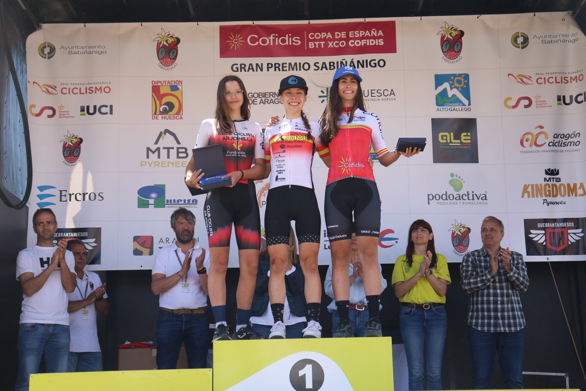 #CopaEspañaXCOCofidis | 📸 Imágenes de los podios de categoría máster, junior y cadetes féminas en Sabiñánigo 

<a href="/ciclistacofidis/">Cofidis Likes Ciclismo</a> <a href="/ccedelweiss/">ccedelweiss</a>