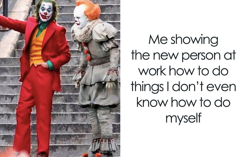 SMC_HQ's tweet photo. #relatable #funny #mene #work #Clown 

@clownworld https://t.co/hYMP3uhJ9J