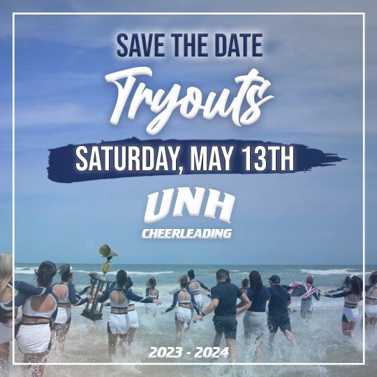 unhcheer_'s tweet photo. Our 𝐭𝐫𝐲𝐨𝐮𝐭 for the 𝟐𝟑/𝟐𝟒 season is less than 𝐭𝐰𝐨 weeks away!

𝐑𝐄𝐆𝐈𝐒𝐓𝐄𝐑 𝐍𝐎𝐖: https://t.co/HYxSLrGMmR 

ALL 𝙧𝙚𝙩𝙪𝙧𝙣𝙞𝙣𝙜 𝙢𝙚𝙢𝙗𝙚𝙧𝙨, 𝙣𝙚𝙬 𝙢𝙚𝙢𝙗𝙚𝙧𝙨 &amp; 𝙧𝙚𝙘𝙧𝙪𝙞𝙩𝙨 must complete the 𝐫𝐞𝐠𝐢𝐬𝐭𝐫𝐚𝐭𝐢𝐨𝐧 &amp; 𝐭𝐫𝐲𝐨𝐮𝐭 process. https://t.co/oF50rKEMLC