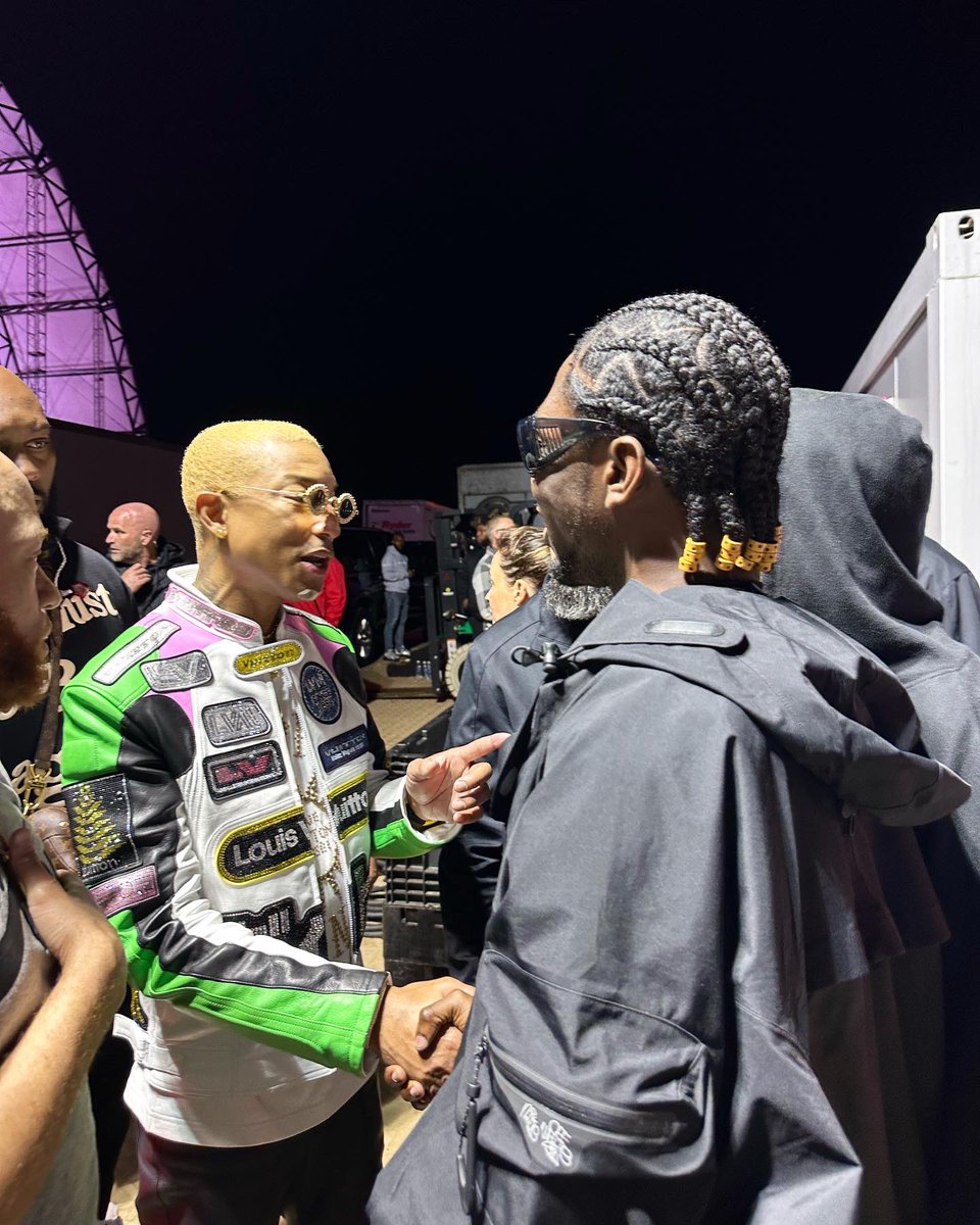 joeylitONAIR's tweet photo. This is Joe and P ❤️ - @Pharrell 
He said “Joey, you’re the one”🌍 https://t.co/YjMX21WTqv