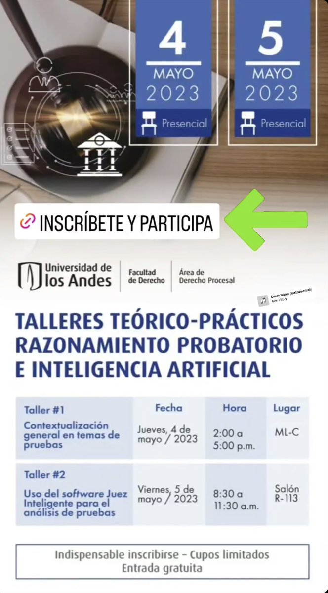 Taller—gratuito. Inscríbete.