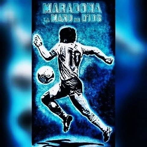 VaLolitas's tweet photo. Alcuni dei miei tanti disegni del #D10S #Maradona 💙⚽️🏆🥇 #ForzaNapoliSempre #NapoliCampione https://t.co/ZgxMLnJvqA