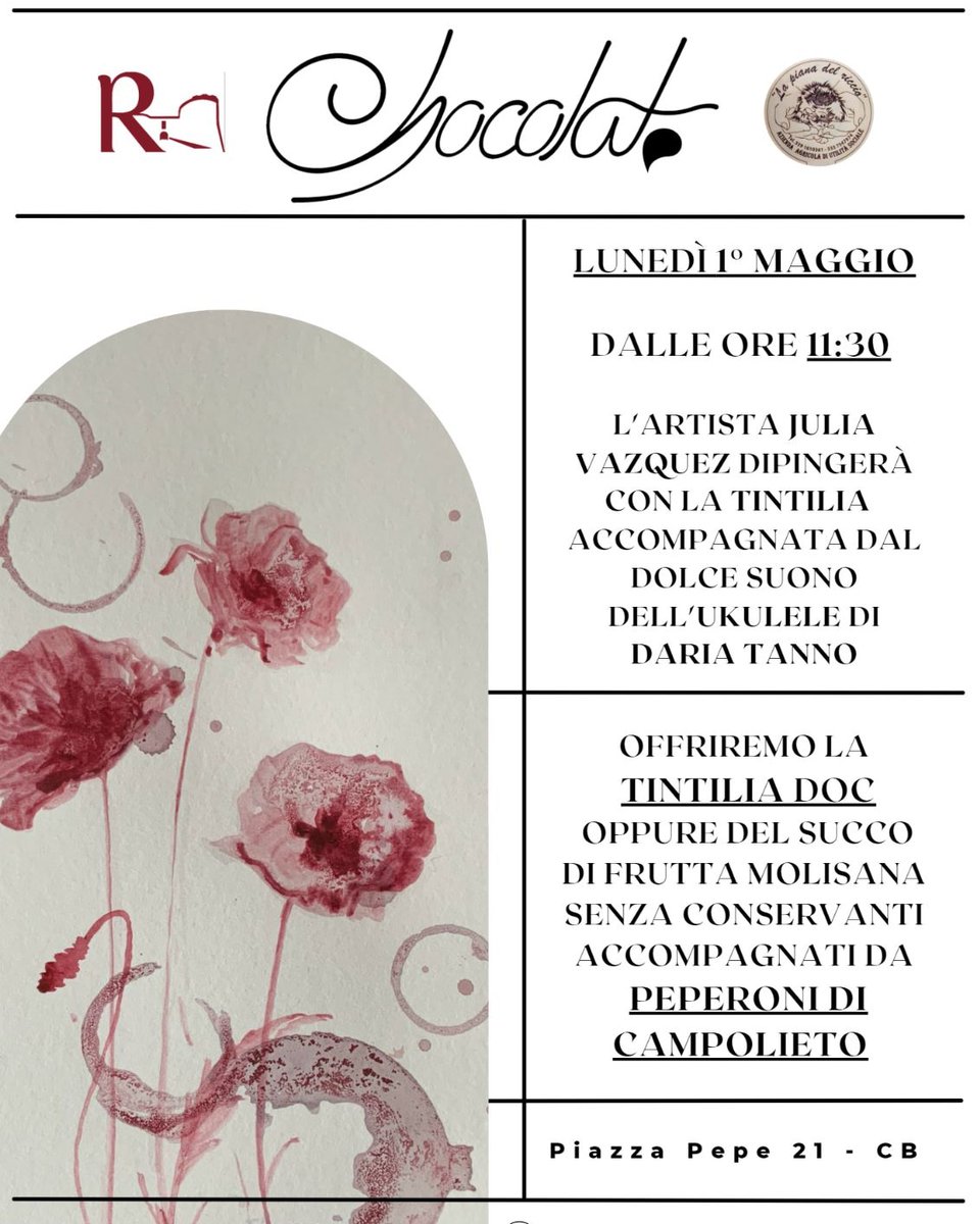 #arte e #vino
#ilmolisenonesiste