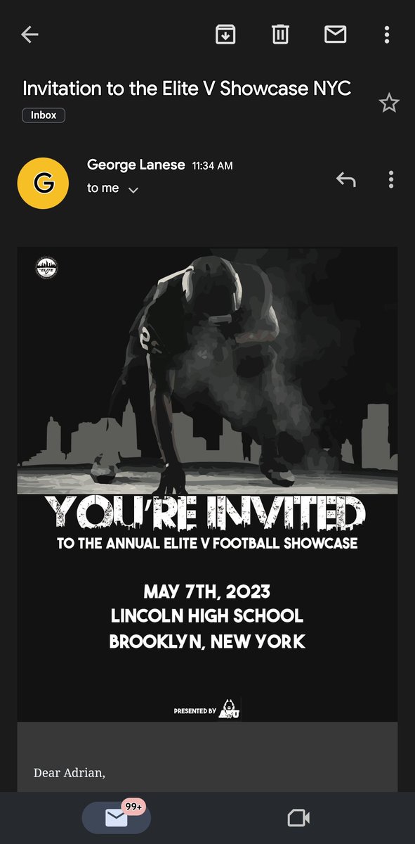 Adrianp2025's tweet photo. I’m glad to be attending the @EliteVShowcase May 7th 
Gonna make the most of it and have fun with my teammates @CoachG_LIC https://t.co/mwxLSXxmmf
