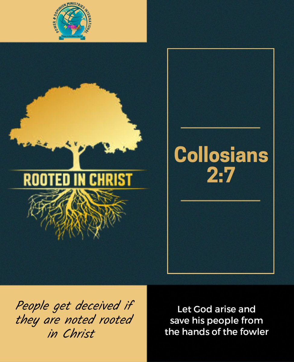 MosesMoseemm's tweet photo. ROOTED IN CHRIST
Colossians 2:7 rooted and built up in Him and established in the faith, as you have been taught, abounding in it with thanksgiving.
This was our today's sermon.
#PDMNairobi
#FCNTFC #GlazersOut #KOT #blessedsunday #PowerandDominionMinistries Rigathi Gachagua https://t.co/z2198SEUwQ