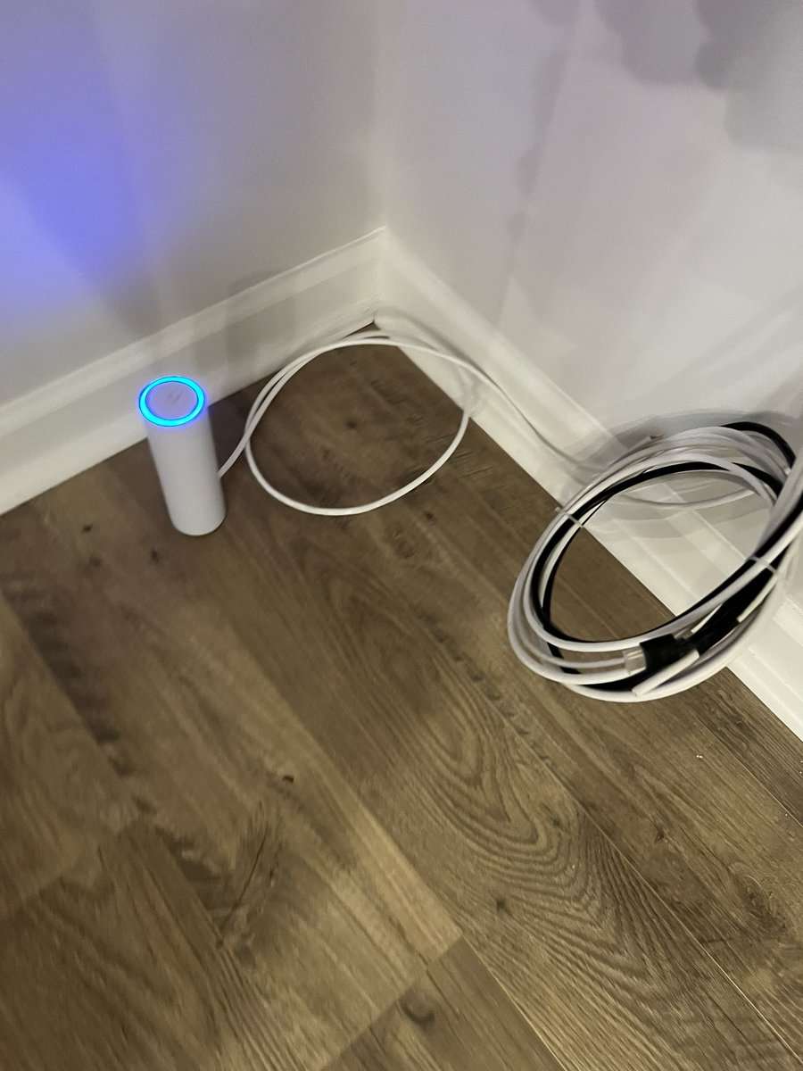 getcatjacks's tweet photo. @Ubiquiti   My residential customers always ask me to install your equipment. The final product looks really good. We install the wiring all the way to the configuration and the racks. Retrofit experts like myself love the final result. https://t.co/qxMXcVn2hQ
