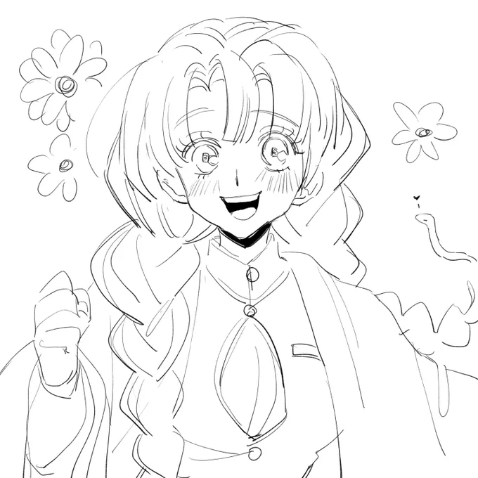 記憶だけを頼りに描いたみつりちゃ
