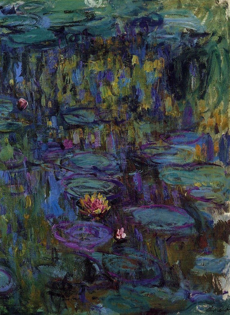 allontanarsio's tweet photo. Water lilies, Claude Monet https://t.co/7fiXAVhiXH