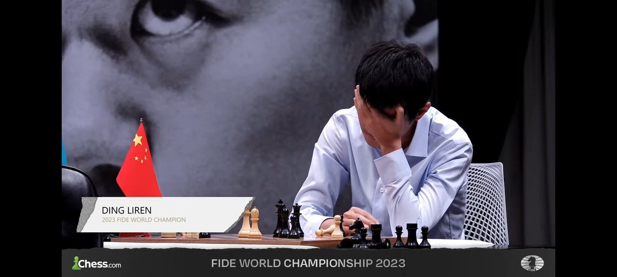 23Fornal's tweet photo. Congrats GM @DingLiren new world chess champion 🏆🏅🇨🇳 https://t.co/U8cvoSZgHN