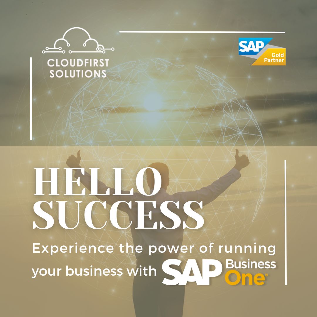 Samgwood10's tweet image. Find Success with SAP and CloudFirst Solutions.
Learn more: loom.ly/cjjUZ9E
CloudFirst Solutions, Expanding Cloud Possibilities With SAP
#SAPbusinessone #clouderpsolutions #clouderpforsmallbusiness #businessowner #womanownedbusiness